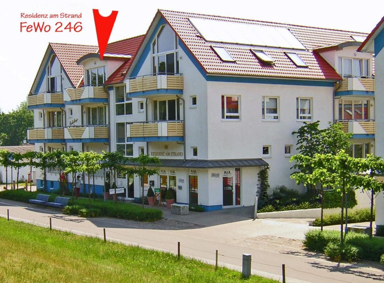 Residenz Am Strand Wohnung 2-46 Цингст Экстерьер фото